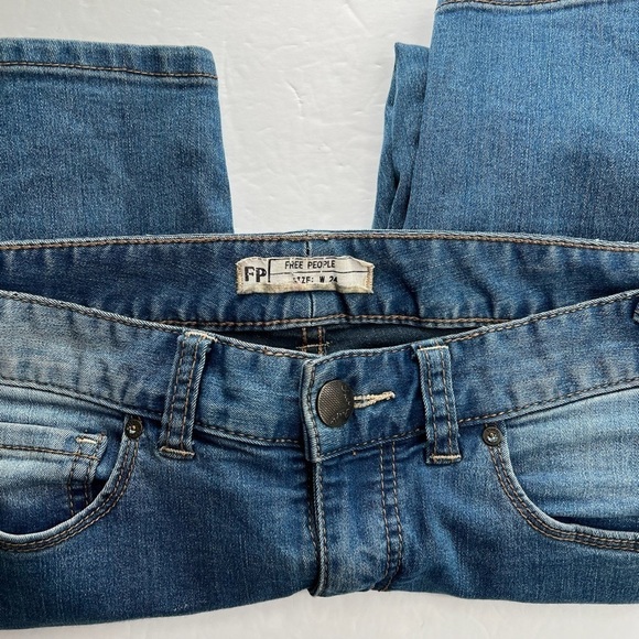 FP Free People Skinny Jeans Ladies Size 24 - Picture 5 of 6